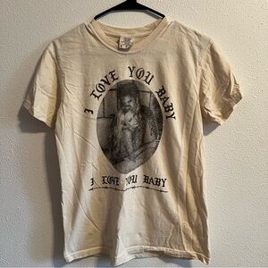 Pamela Anderson and Tommy Lee “I Love You Baby” tshirt